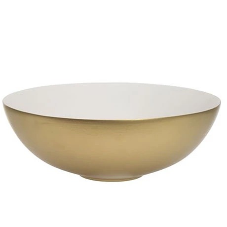 Crosswater Circus 400mm Countertop Basin Brushed Brass - CT4084UCF 1 Crosswater Circus 400mm Countertop Basin Brushed Brass - CT4084UCF