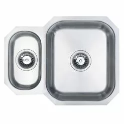 Reginox Dakota 1.5 Bowl Stainless Steel Undermount Kitchen Sink