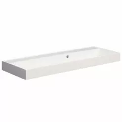 Crosswater Design 100 Cast Mineral Marble Basin (No Taphole)