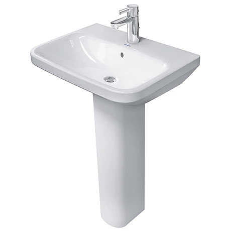 Duravit DuraStyle 1TH Basin + Full Pedestal 1 Duravit DuraStyle 1TH Basin + Full Pedestal