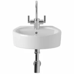 Ideal Standard White Round 40cm 1TH Handrinse Basin