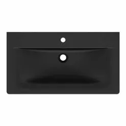 Ideal Standard Connect Air Silk Black 840mm Wall Mounted / Vanity Basin - E0279V3 9 Ideal Standard Connect Air Silk Black 840mm Wall Mounted / Vanity Basin - E0279V3 -Cheap Basins Store E0279V3.ai4 460