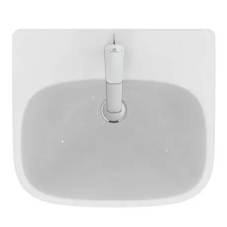 Ideal Standard i.Life A 500mm 1TH Semi-Recessed Basin 2 Ideal Standard i.Life A 500mm 1TH Semi-Recessed Basin - Image 2