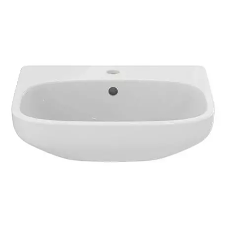 Ideal Standard i.Life A 500mm 1TH Semi-Recessed Basin 4 Ideal Standard i.Life A 500mm 1TH Semi-Recessed Basin - Image 4