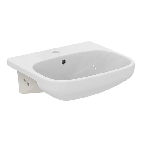 Ideal Standard i.Life A 500mm 1TH Semi-Recessed Basin 1 Ideal Standard i.Life A 500mm 1TH Semi-Recessed Basin