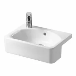 Ideal Standard Concept Space Cube 50cm 1TH Semi-Countertop Basin (Left Hand)