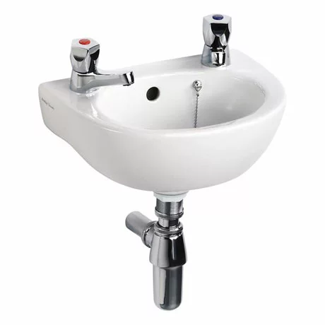Armitage Shanks Sandringham 21 35cm 2TH Handrinse Basin 1 Armitage Shanks Sandringham 21 35cm 2TH Handrinse Basin