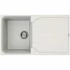 Reginox Ego 400 1.0 Bowl Granite Kitchen Sink - White