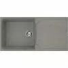 Reginox Ego 480 1.0 Bowl Granite Kitchen Sink - Titanium
