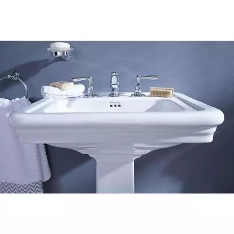 Imperial Etoile 605mm Medium Basin + Full Pedestal 3 Imperial Etoile 605mm Medium Basin + Full Pedestal - Image 3