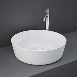 RAK Feeling 420mm 0TH Round Counter Top Basin - FEECT4200AWHA