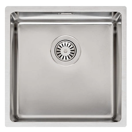 Reginox Houston 40x40 1.0 Bowl Stainless Steel Kitchen Sink 1 Reginox Houston 40x40 1.0 Bowl Stainless Steel Kitchen Sink