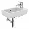 Ideal Standard i.Life S 450mm Wall Hung Right Hand 1TH Washbasin + Chrome Bottle Trap