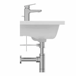 Ideal Standard i.Life S 1TH Wall Hung Basin + Chrome Bottle Trap -Cheap Basins Store ISIL60WH D3 460