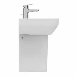 Ideal Standard i.Life A 400mm 1TH Handrinse Basin + Semi Pedestal 7 Ideal Standard i.Life A 400mm 1TH Handrinse Basin + Semi Pedestal -Cheap Basins Store ISILA40SP D2 460