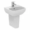Ideal Standard i.Life A 400mm 1TH Handrinse Basin + Semi Pedestal