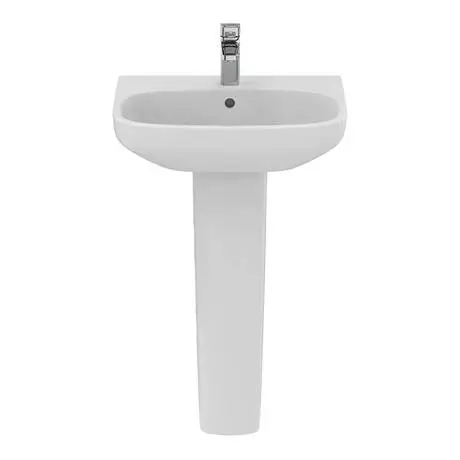 Ideal Standard i.Life A 1TH Washbasin + Full Pedestal 4 Ideal Standard i.Life A 1TH Washbasin + Full Pedestal - Image 4