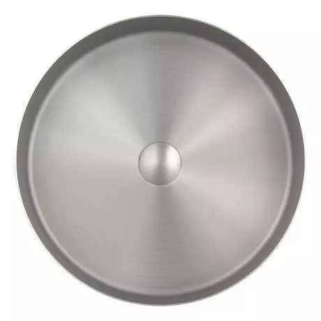 JTP Vos Round Inox Stainless Steel Counter Top Basin + Waste 3 JTP Vos Round Inox Stainless Steel Counter Top Basin + Waste - Image 3