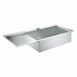 Grohe K1000 1.0 Bowl Stainless Steel Kitchen Sink -Cheap Basins Store K1000SNK d1 460