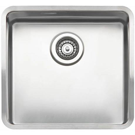 Reginox Kansas 40x40 1.0 Bowl Stainless Steel Kitchen Sink 1 Reginox Kansas 40x40 1.0 Bowl Stainless Steel Kitchen Sink