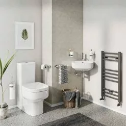 Crosswater Kai S 1TH Corner Basin - KLSC01SCW -Cheap Basins Store KLSC01SCW D2 460