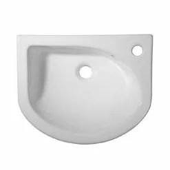 Roper Rhodes Minerva 460mm Slimline Semi-Countertop Basin - M2SCBAS46