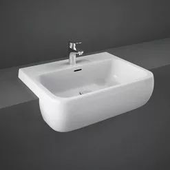 RAK Metropolitan 52cm Semi Recessed Basin 1TH