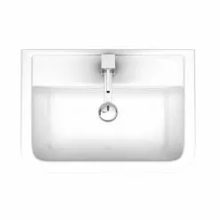 Pro 600 Modern Short Projection Basin & Pedestal (550mm Wide - 1 Tap Hole) 9 Pro 600 Modern Short Projection Basin & Pedestal (550mm Wide - 1 Tap Hole) -Cheap Basins Store MSPB D4 460