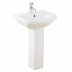 Mere - Amor Washbasin 1TH with full pedestal