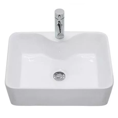 Nuie Tide Counter Top Vessel 1TH - 485 x 374mm - NBV119 2 Nuie Tide Counter Top Vessel 1TH - 485 x 374mm - NBV119 - Image 2