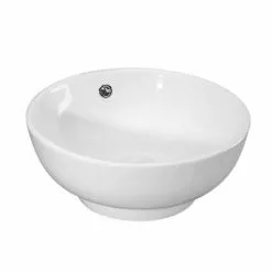 Nuie 410 Round Counter Top Vessel - NBV124 5 Nuie 410 Round Counter Top Vessel - NBV124 -Cheap Basins Store NBV124 d1 460