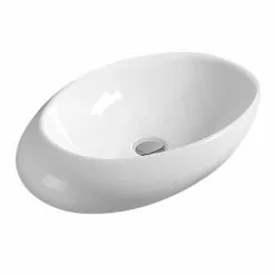 Hudson Reed Oval 490mm Countertop Vessel Basin - NBV168