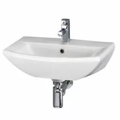 Nuie Asselby Wall Hung Cloakroom Basin (500 x 375mm) - NCA204