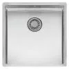 Reginox New York 40x40 1.0 Bowl Stainless Steel Integrated Kitchen Sink
