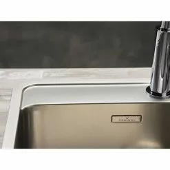 Reginox Ohio 50x40 1.0 Bowl Stainless Steel Kitchen Sink with Tap Ledge 6 Reginox Ohio 50x40 1.0 Bowl Stainless Steel Kitchen Sink with Tap Ledge -Cheap Basins Store OHIO50X40TW D2 460
