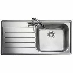 Rangemaster Oakland 1.0 Bowl Stainless Steel Kitchen Sink
