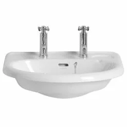 Heritage Belmonte 2TH Wall Hung Basin - PBW06