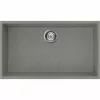 Reginox Quadra 130 1.0 Bowl Undermount Granite Kitchen Sink - Titanium