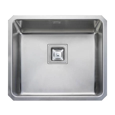 Rangemaster Atlantic Quad QUB48 Stainless Steel Undermount Kitchen Sink 530 x 450mm 1 Rangemaster Atlantic Quad QUB48 Stainless Steel Undermount Kitchen Sink 530 x 450mm