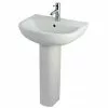 RAK Compact 55cm Basin & Pedestal