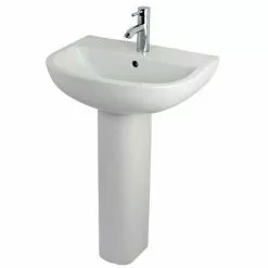 RAK Compact 55cm Basin & Pedestal