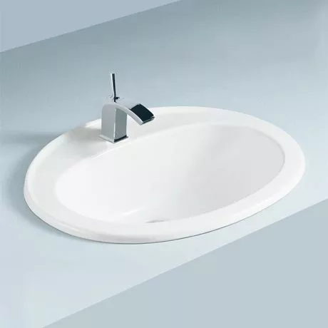 RAK Mira 560mm Inset Basin 1 RAK Mira 560mm Inset Basin