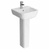 RAK Series 600 40cm Basin With Full Pedestal