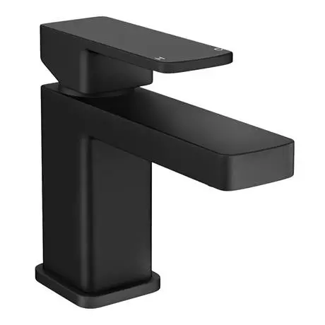 Rondo Double Wall Hung Basin Package with Matt Black Square Taps + Bottle Traps 3 Rondo Double Wall Hung Basin Package with Matt Black Square Taps + Bottle Traps - Image 3