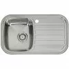 Reginox Regent 10 Lux 1.0 Bowl Stainless Steel Inset Kitchen Sink