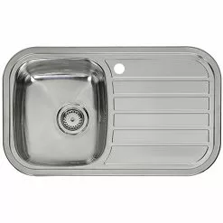 Reginox Regent 10 Lux 1.0 Bowl Stainless Steel Inset Kitchen Sink