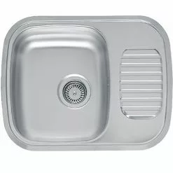 Reginox Regidrain 1.0 Bowl Stainless Steel Inset Kitchen Sink