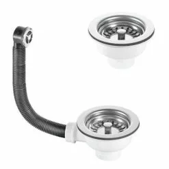 Reginox Traditional White Ceramic 1.5 Kitchen Sink + Mixer Tap -Cheap Basins Store RL301 ELBE n d4 460