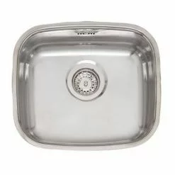 Reginox - Regi Fit 440mm x 380mm Integrated Sink - Stainless Steel - RF301S