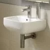RAK Series 600 Cloakroom Hand Basin Sink 40cm 1TH - S60040BAS1